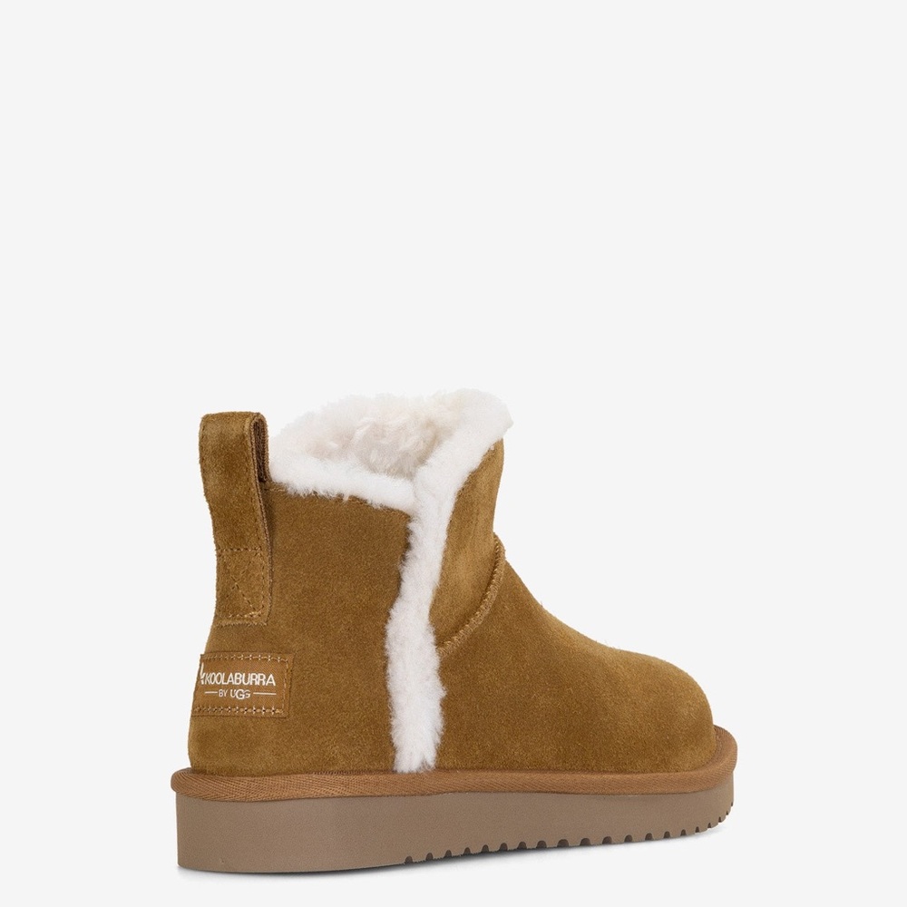 KOOLABURRA BY UGG® Koola Ultra Mini Platform Booties Color: Chestnut SZ 8 NWOB - Picture 5 of 6